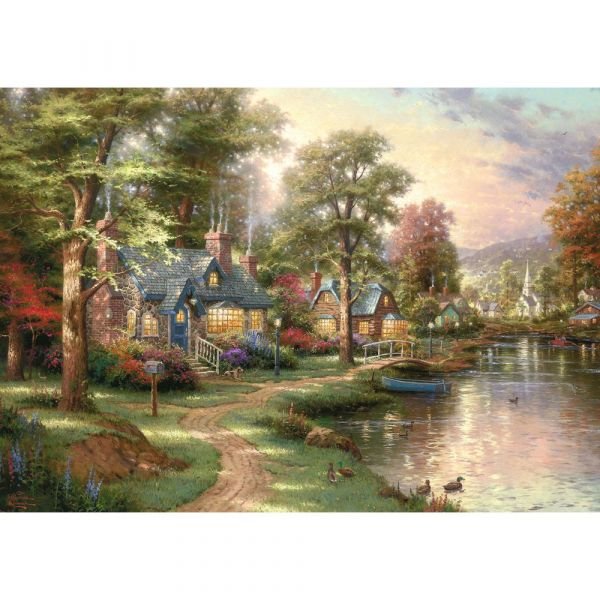 Puzzle 1500 piese Hometown Lake